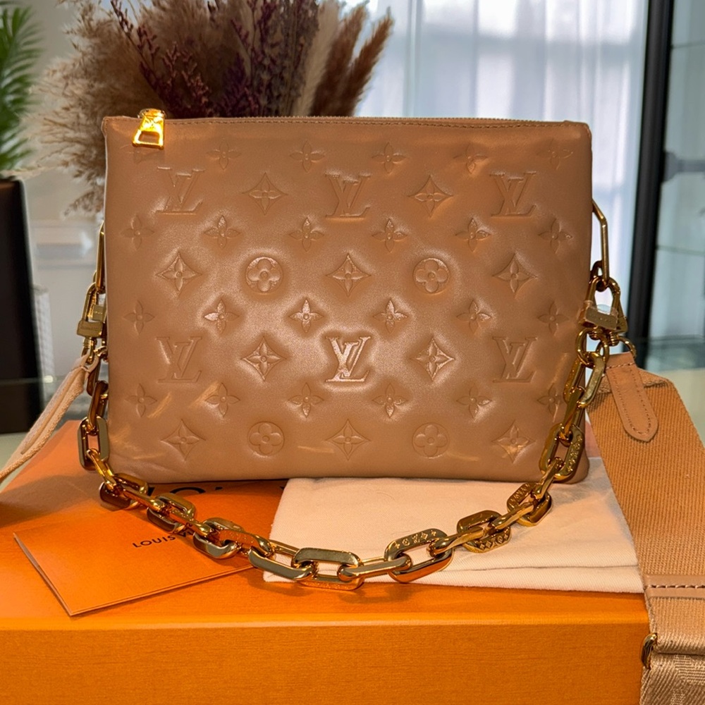 SOLD ❌ LV Coussin PM Camel